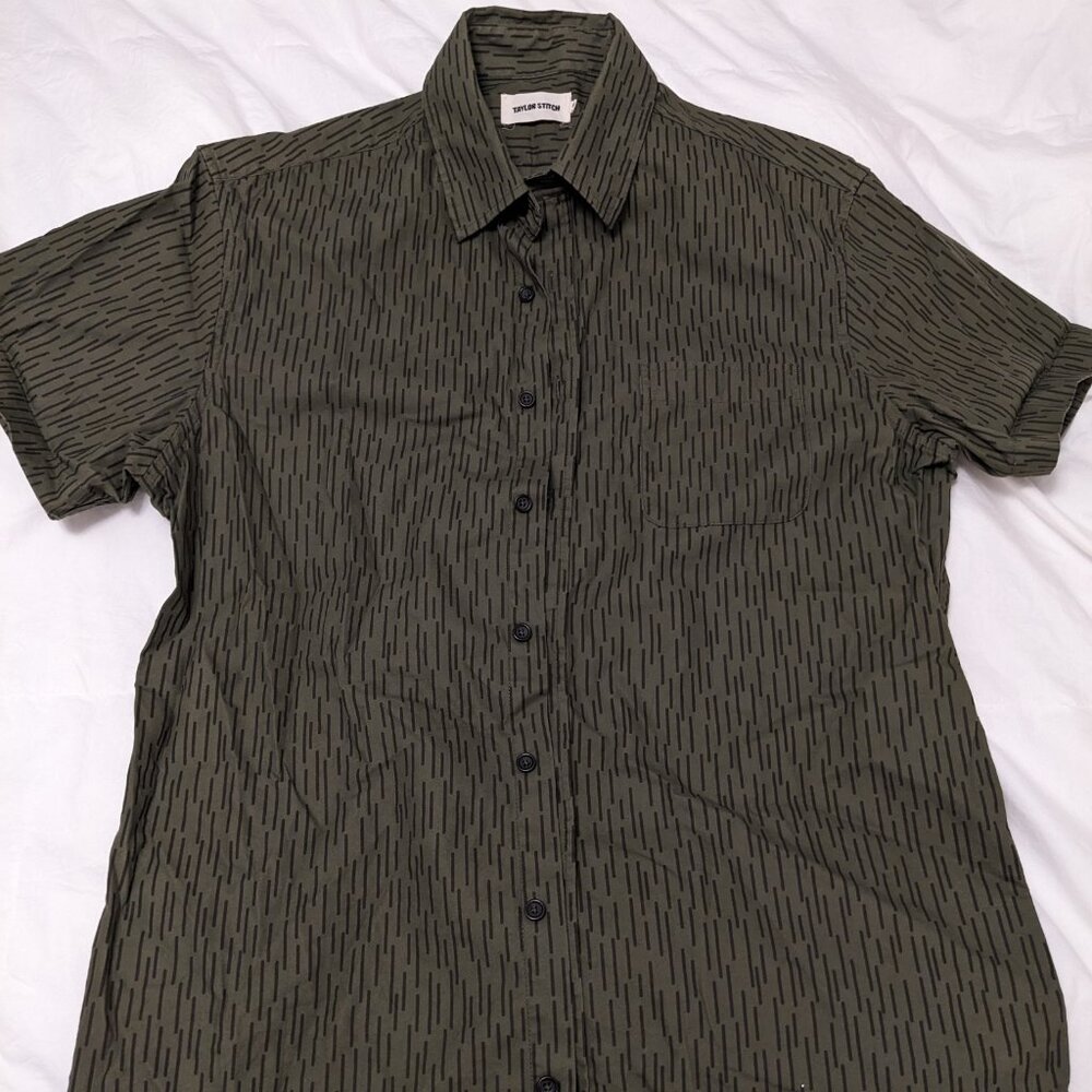 Taylor Stitch Jack Shirt M raindrop camo